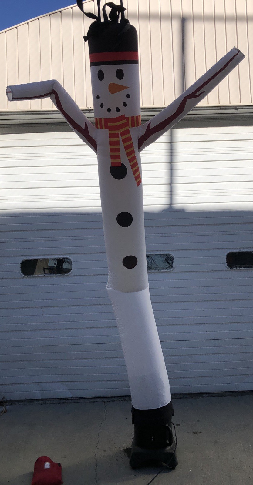 Air Sky Puppet Dancing 1/2HP Blower w/3 Dancer 10&prime; Red & Yellow/Snowman/Ghost
