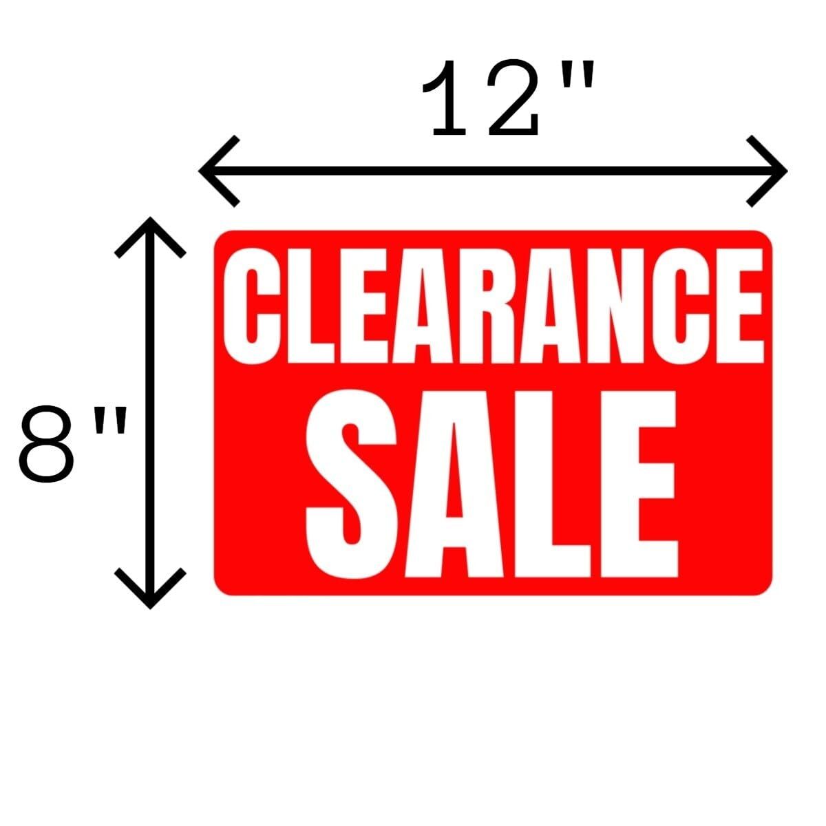 Promotional Sale Business Retail Counter Informational Sign | 12&Prime;w x 8&Prime;h
