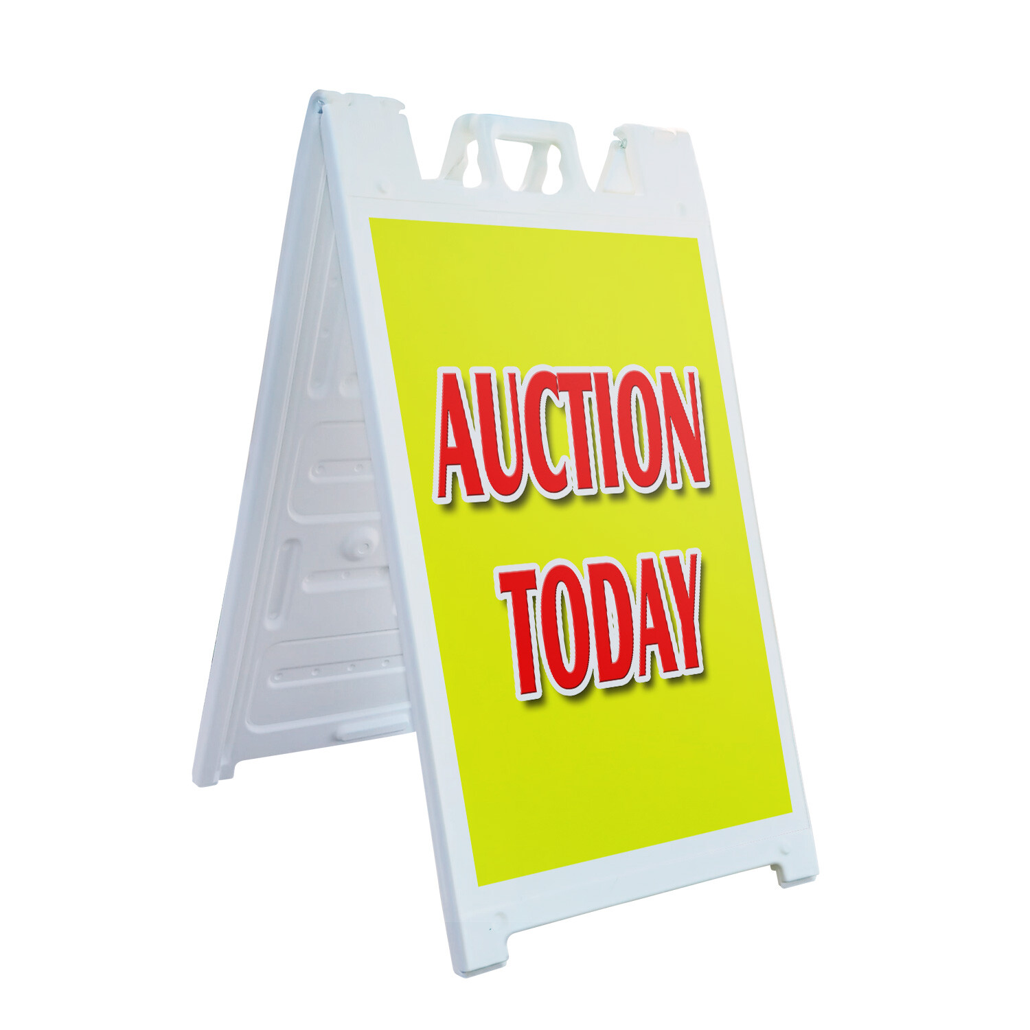 A-frame Sidewalk Auction Today 24&Prime; x 36&Prime; Double Sided A-Frame Sidewalk Sign