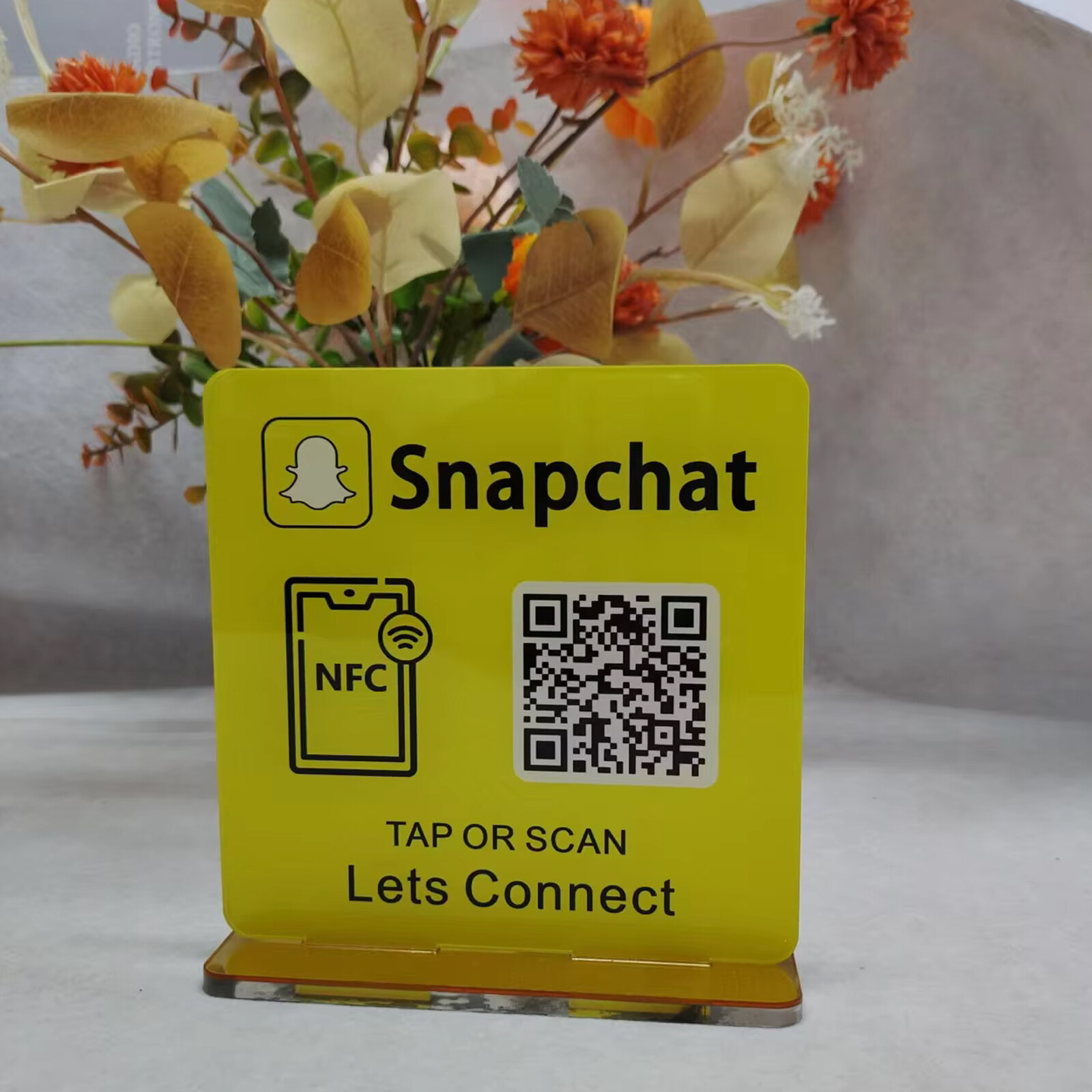 Custom Review Us on Google QR Code Sign Google Review Sign with NFC