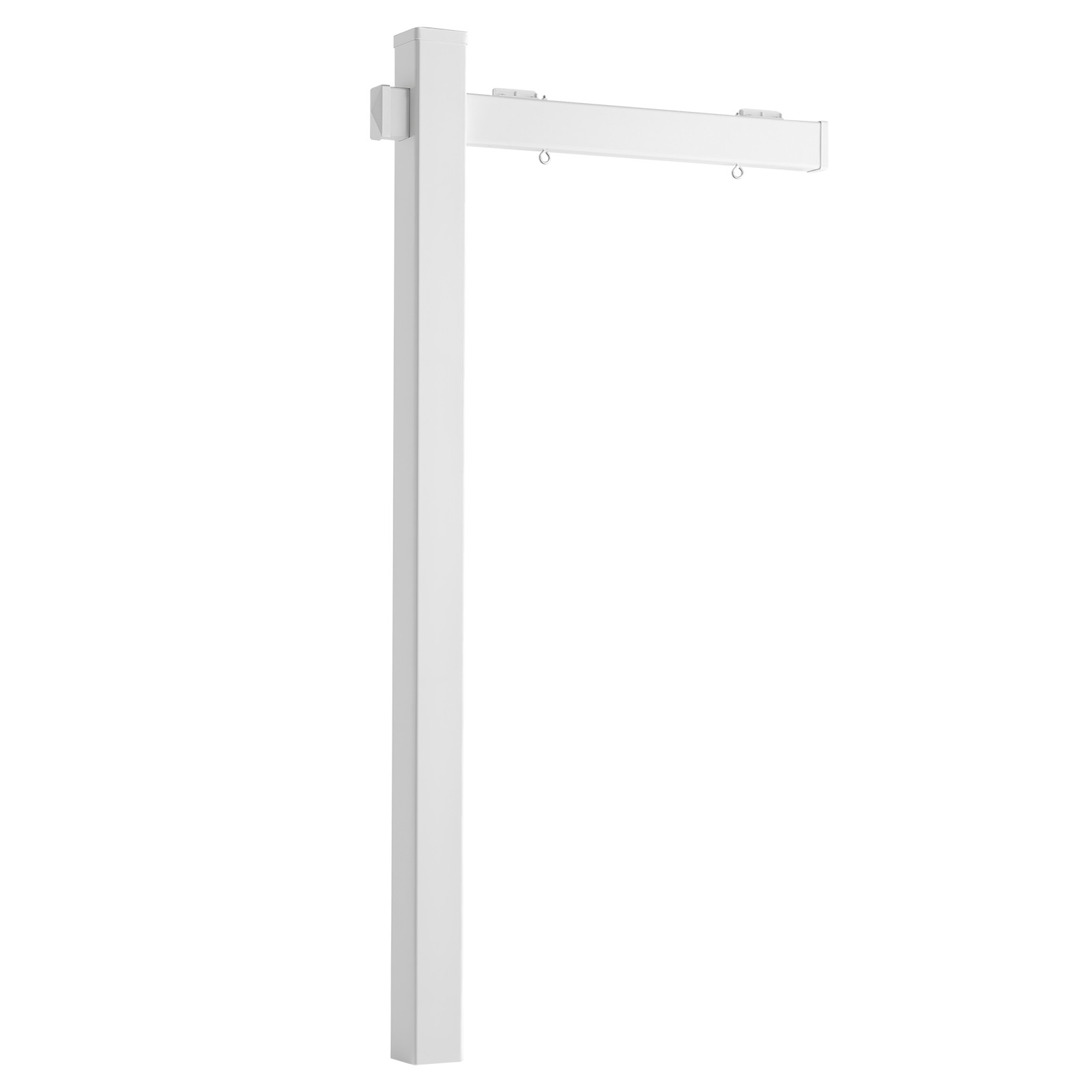 VEVOR Real Estate Sign Post PVC Realtor Yard Sign Holder 6 ft for Open House