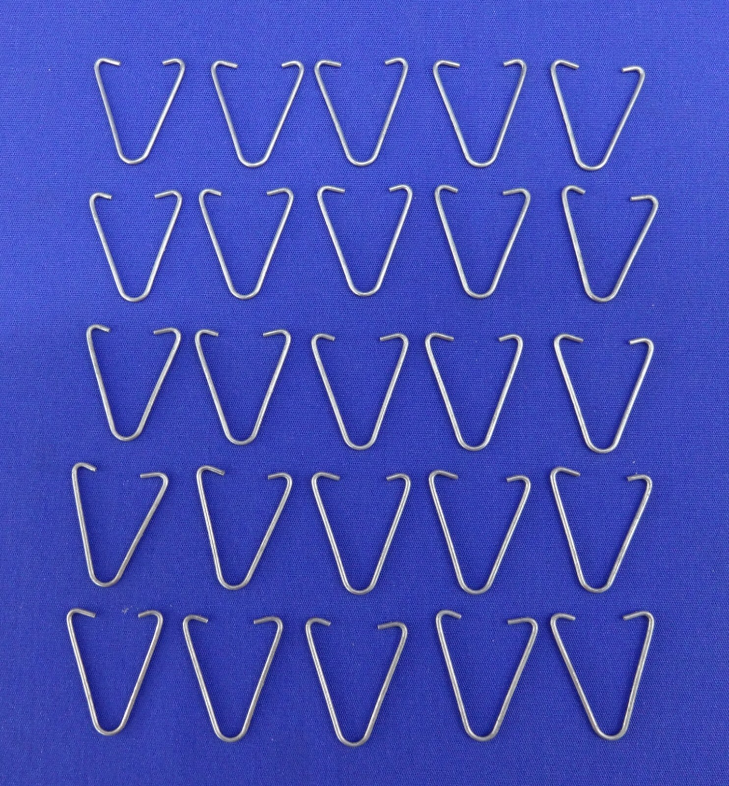 25 Qty Drop Grid Ceiling Wire V Clips Hanger Suspended Tile Grid Track Hooks