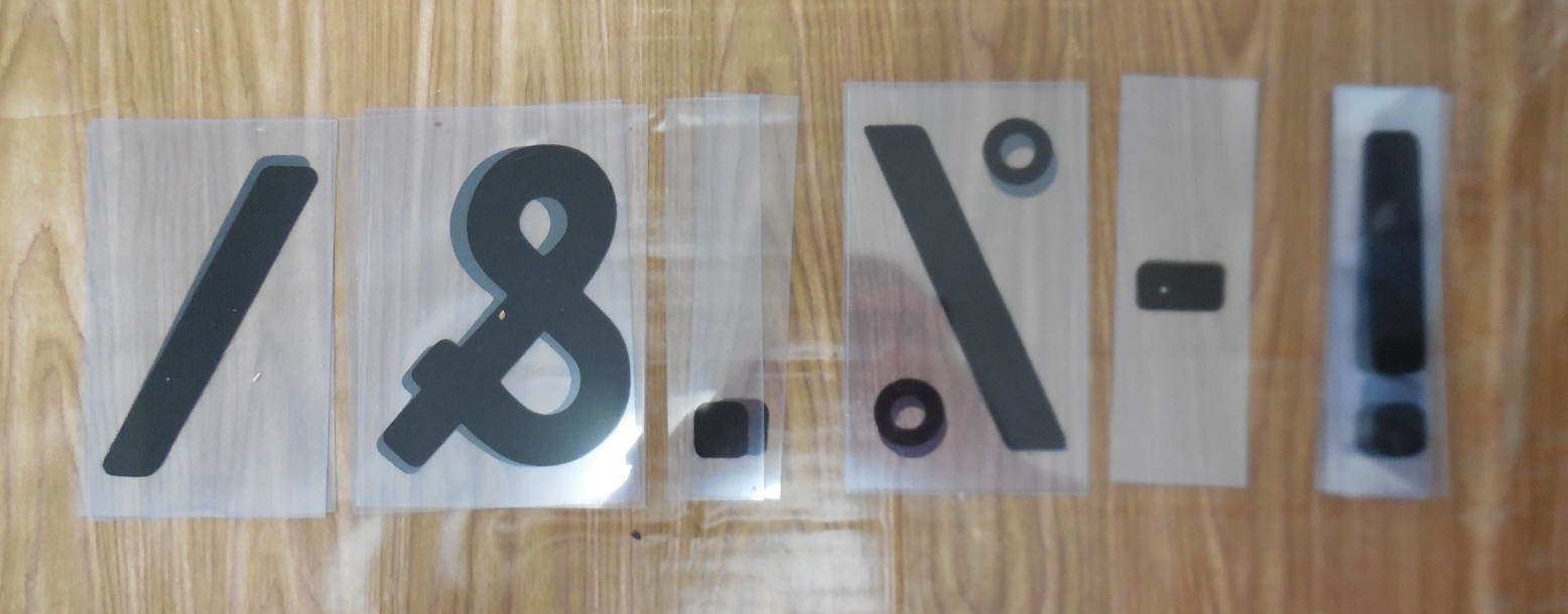 New 5&Prime; Plastic Outdoor Readerboard Marquee Sign Letters 274 Count