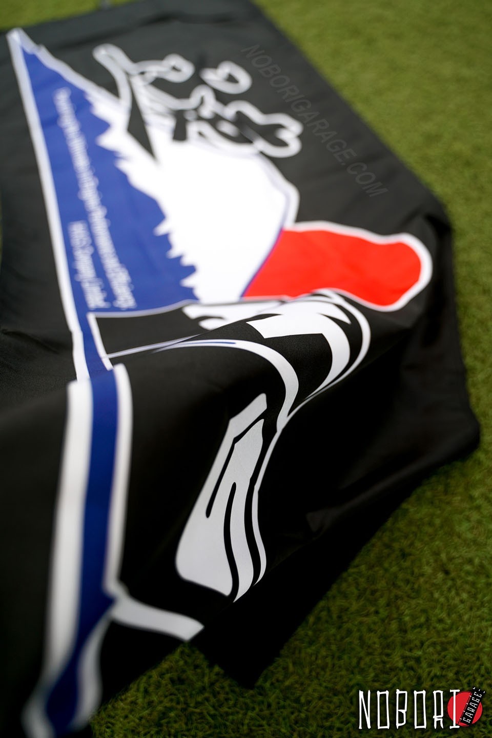 HKS Black Power Fujiyama Japan Nobori Banner Flag Garage Sign JDM