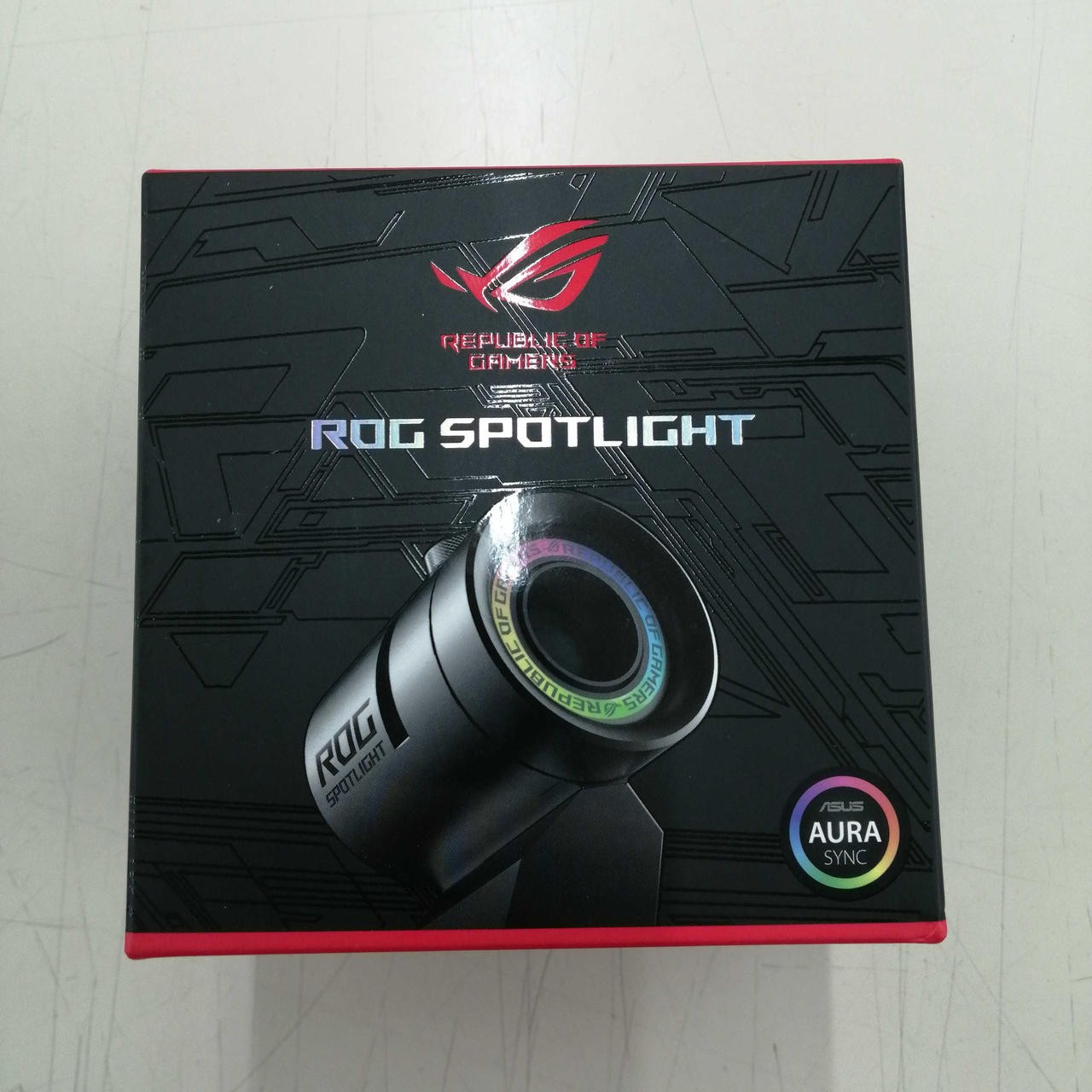 ASUS ROG Spotlight RGB Logo Projector USB Aura Sync Genuine – Good Condition