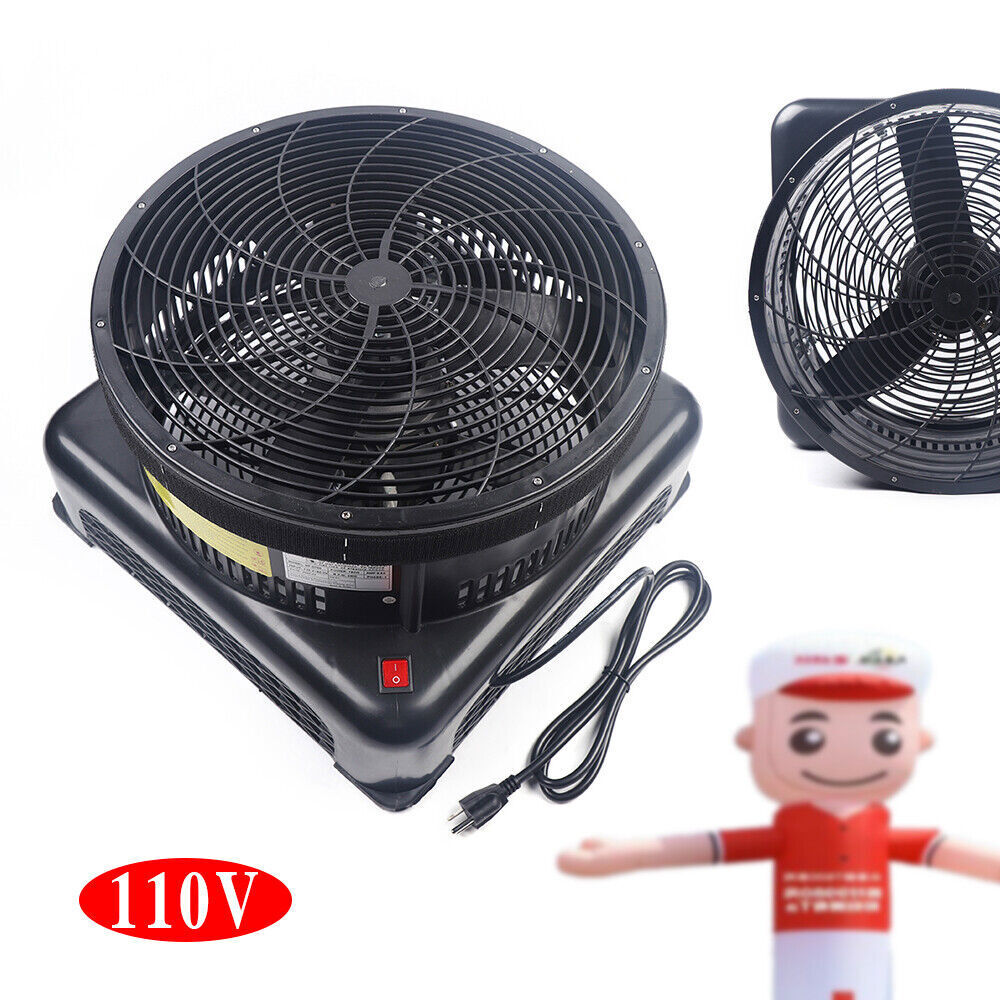 18Inch Air Blower Fan Fit Outdoor Inflatable Dancer Wind Tube Man Puppet Fly Guy