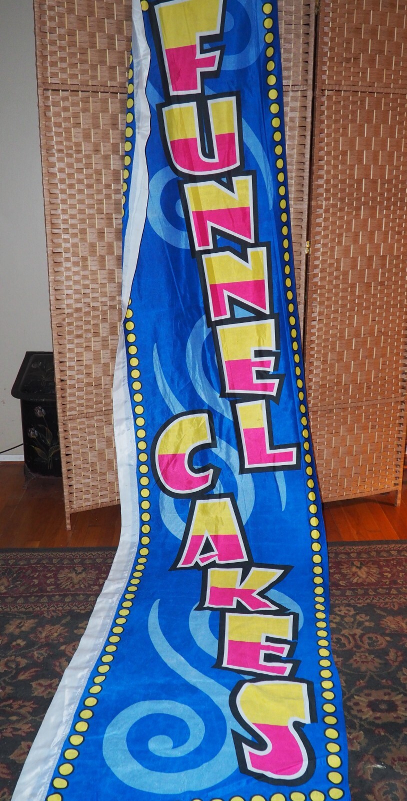 11&prime; Food Truck/Concession Advertising Swooper Flutter Banner Funnel Cakes