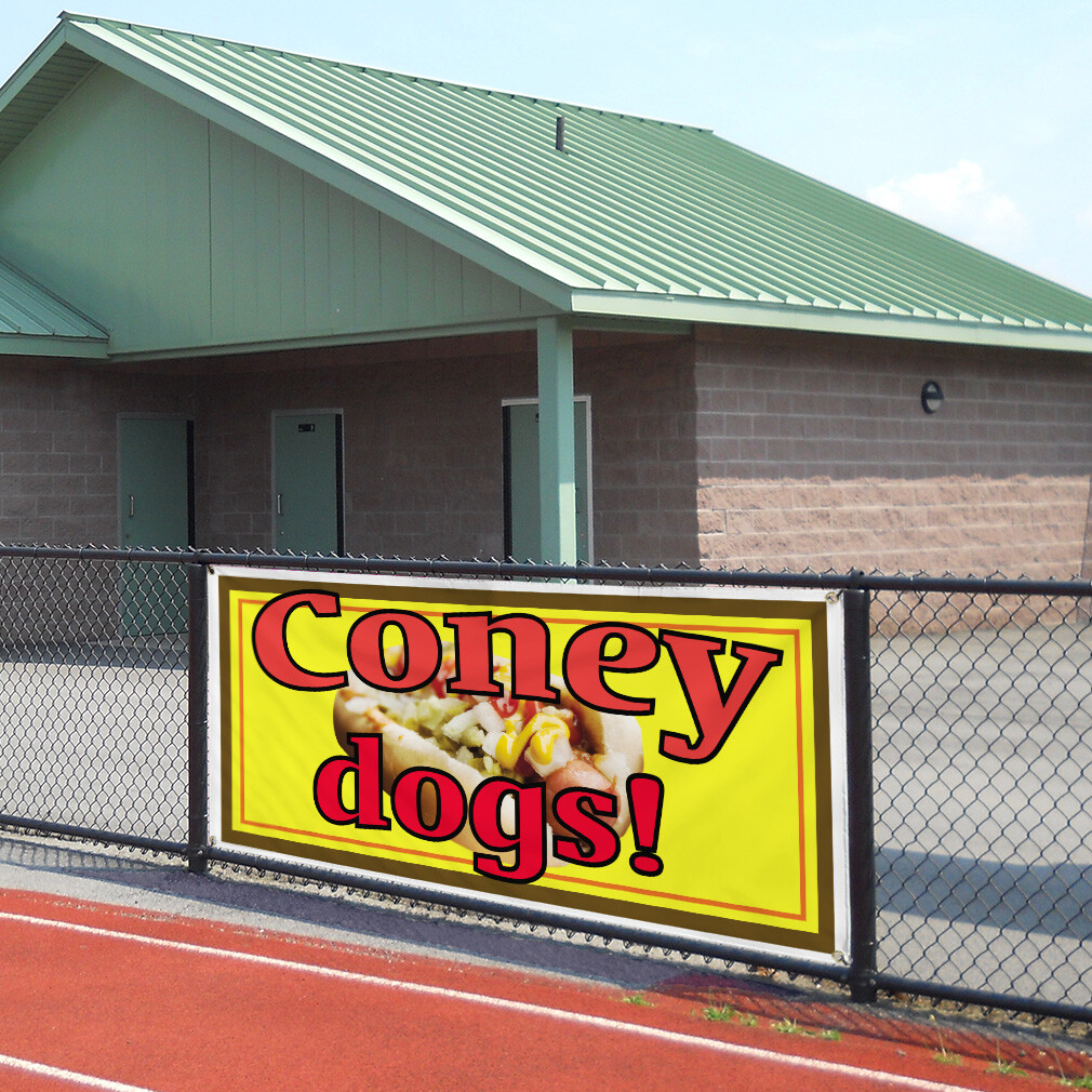 Vinyl Banner Multiple Sizes Restaurant & Food Weatherproof Industrial Yard Signs