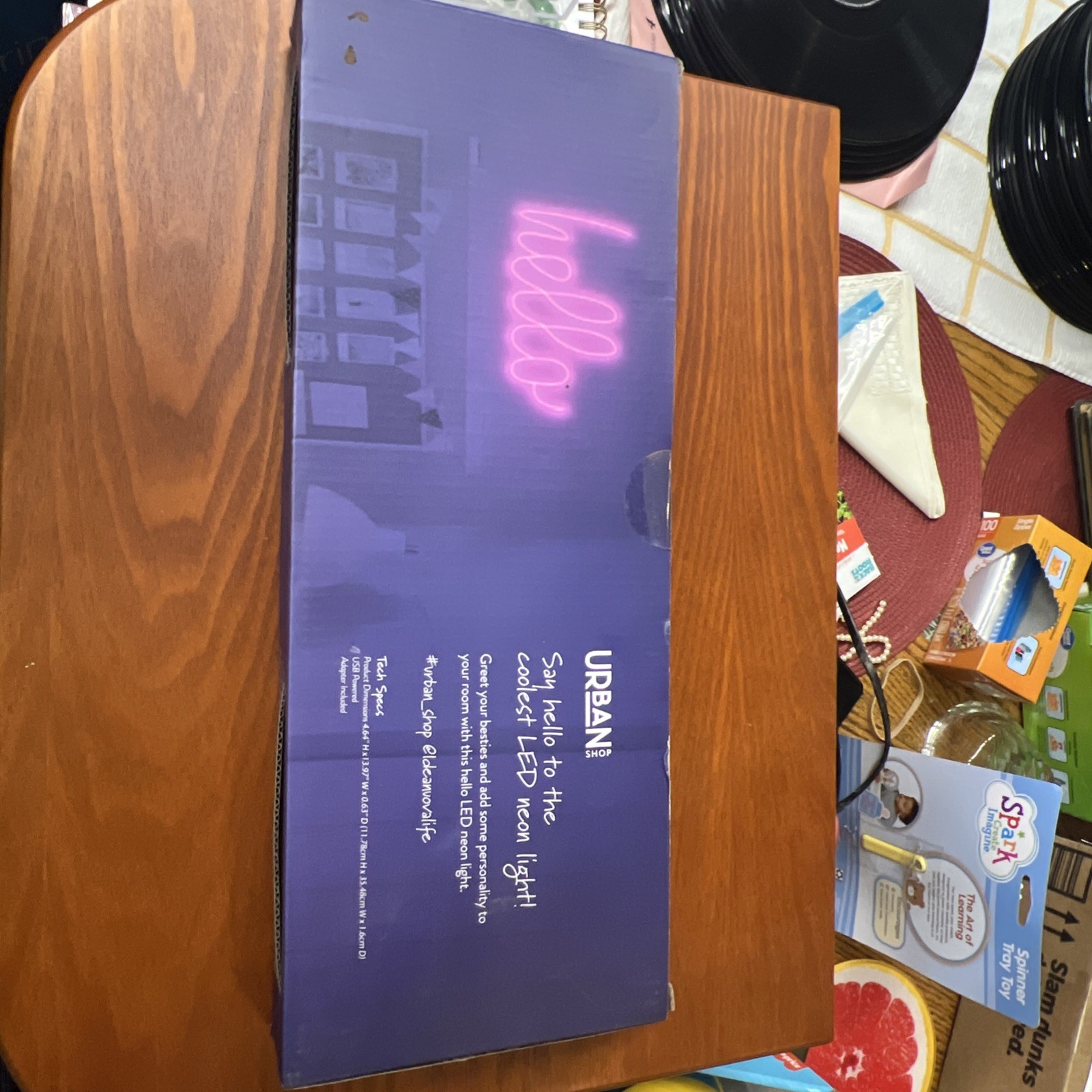 DREAM Urban Shop LED Neon Sign 13.78&Prime; W x 4.64&Prime; H (New) #62