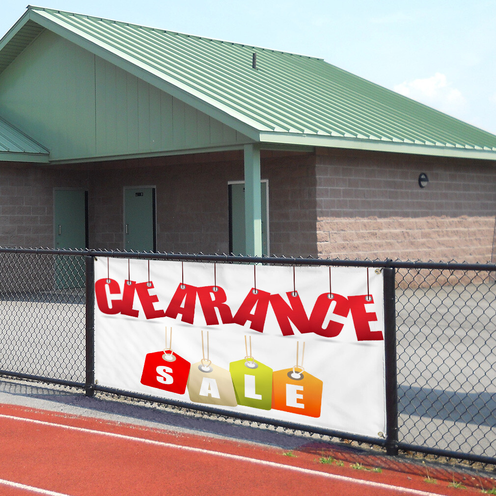 Vinyl Banner Multiple Sizes Closing out Deal with Icons B Business Outdoor