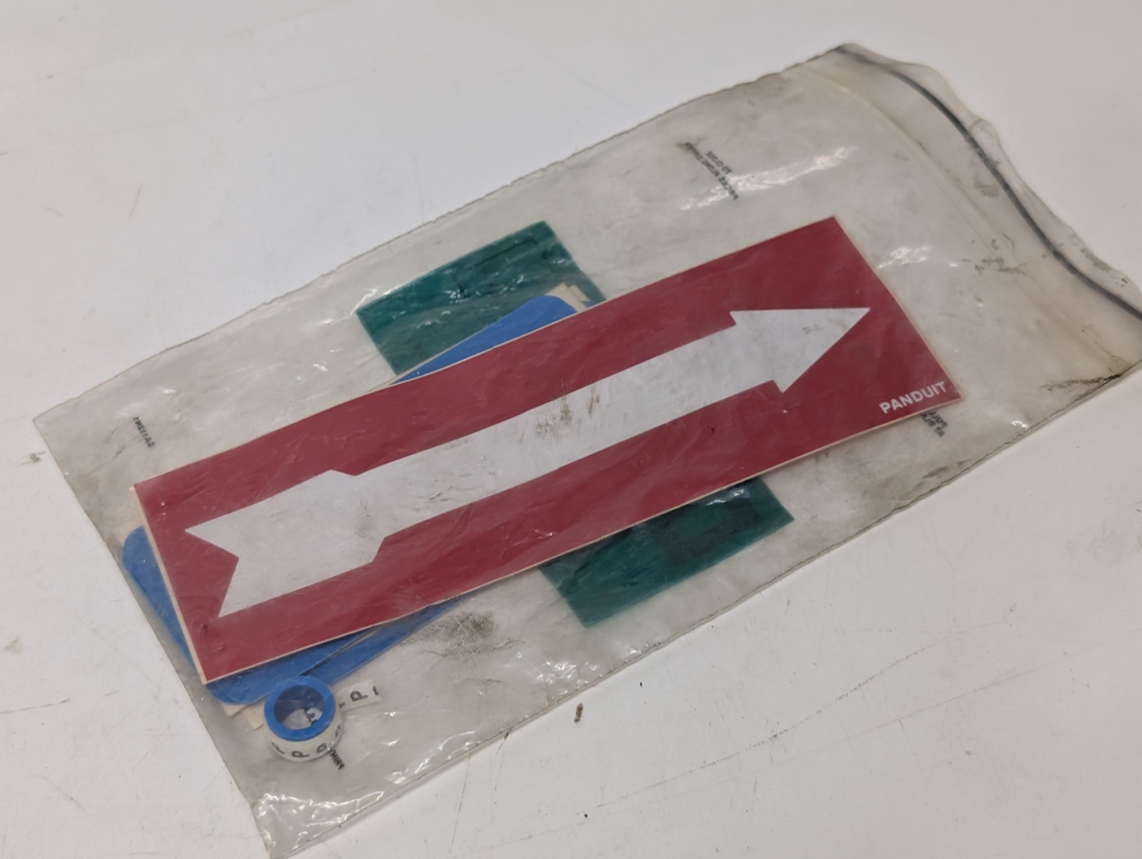 Lot of Assorted Commercial Signs & Labels – Alphabet, Numerical, Safety & More