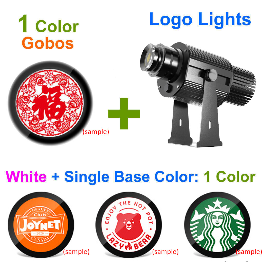 25W IP65 LED Gobo Projector LED Customize Image Logo Light In/Outdoor AD Signs