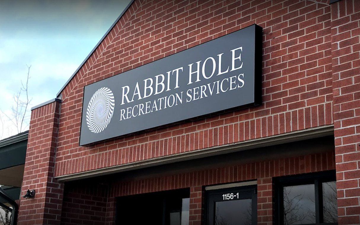 2x LED illuminated Commercial Business Sign | Outdoor Lighted Store | Single