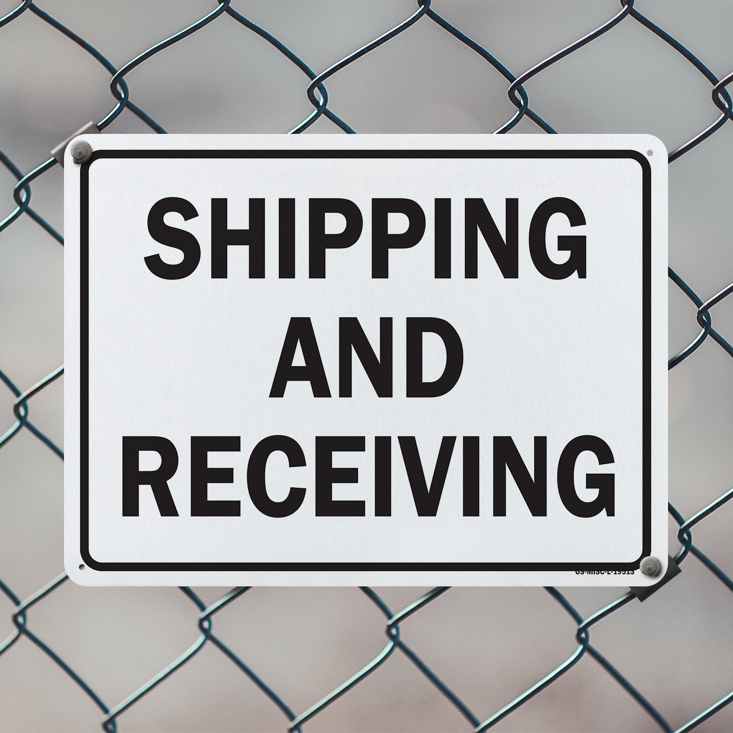 Shipping And Receiving Warehouse OSHA Sign Metal Plastic Or Decal – 5 or 10 Pack