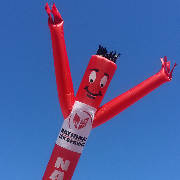 15&prime; Custom Wind Dancer Air Puppet Sky Wavy Man Dancing Inflatable Tube + Blower