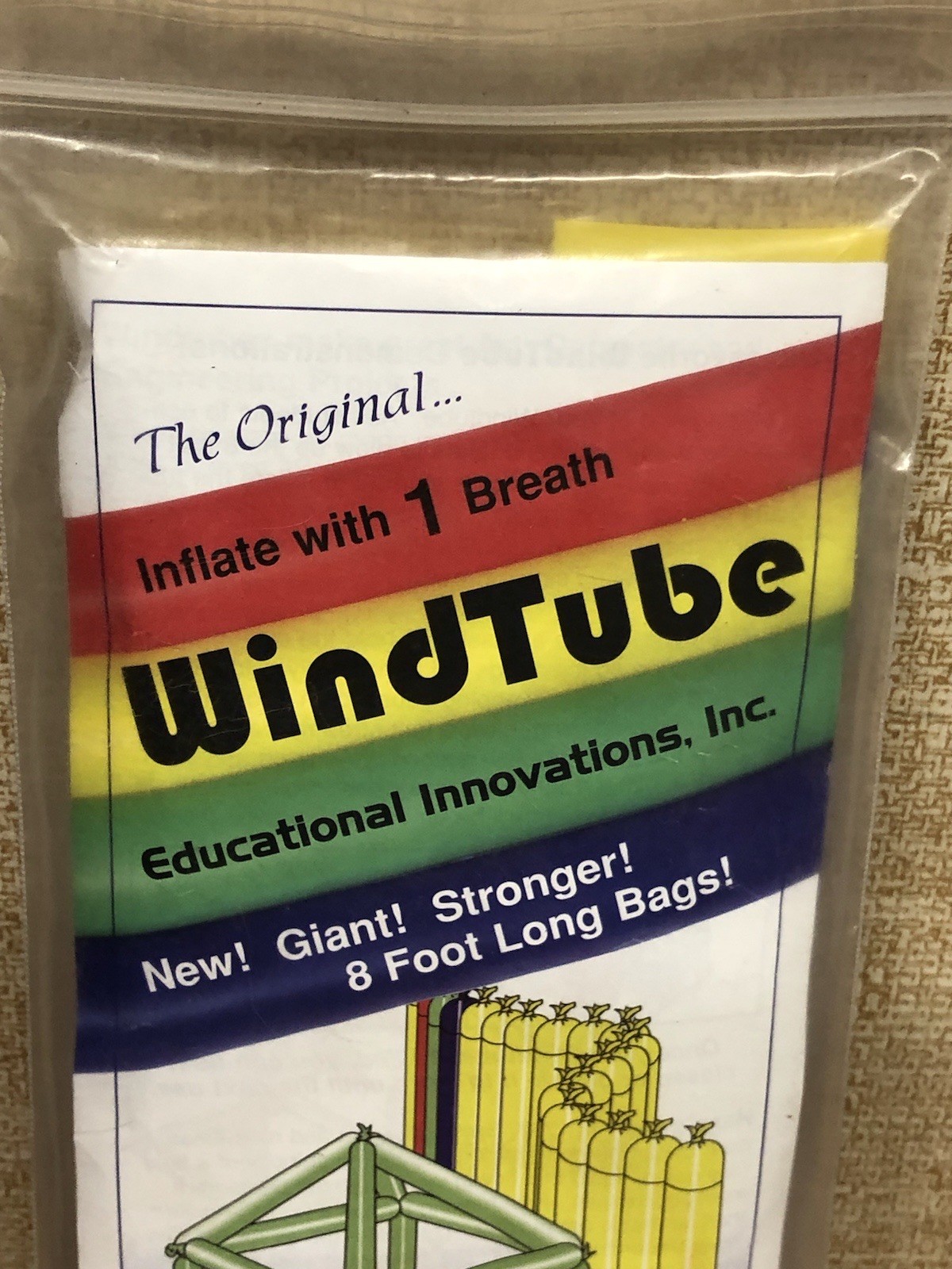 New Lot 4 – 8FT Inflatable Advertising Air Wind Tube Red Blue Green Yellow