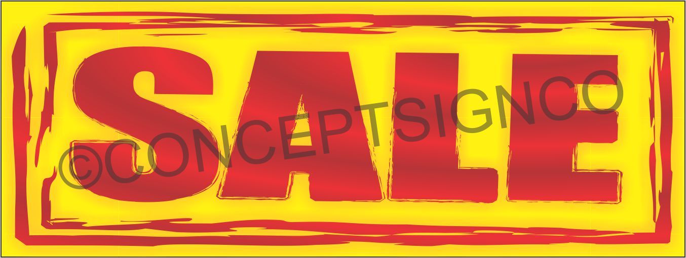 2&rsquo;X5&prime; SALE BANNER Outdoor Indoor Sign Special Big Event Savings Retail Store