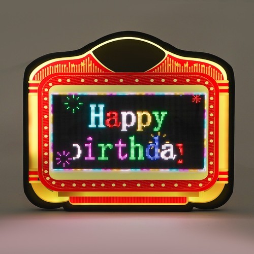 Club LED Letter Presenter APP Programmable Display Sign for Wedding,Parties