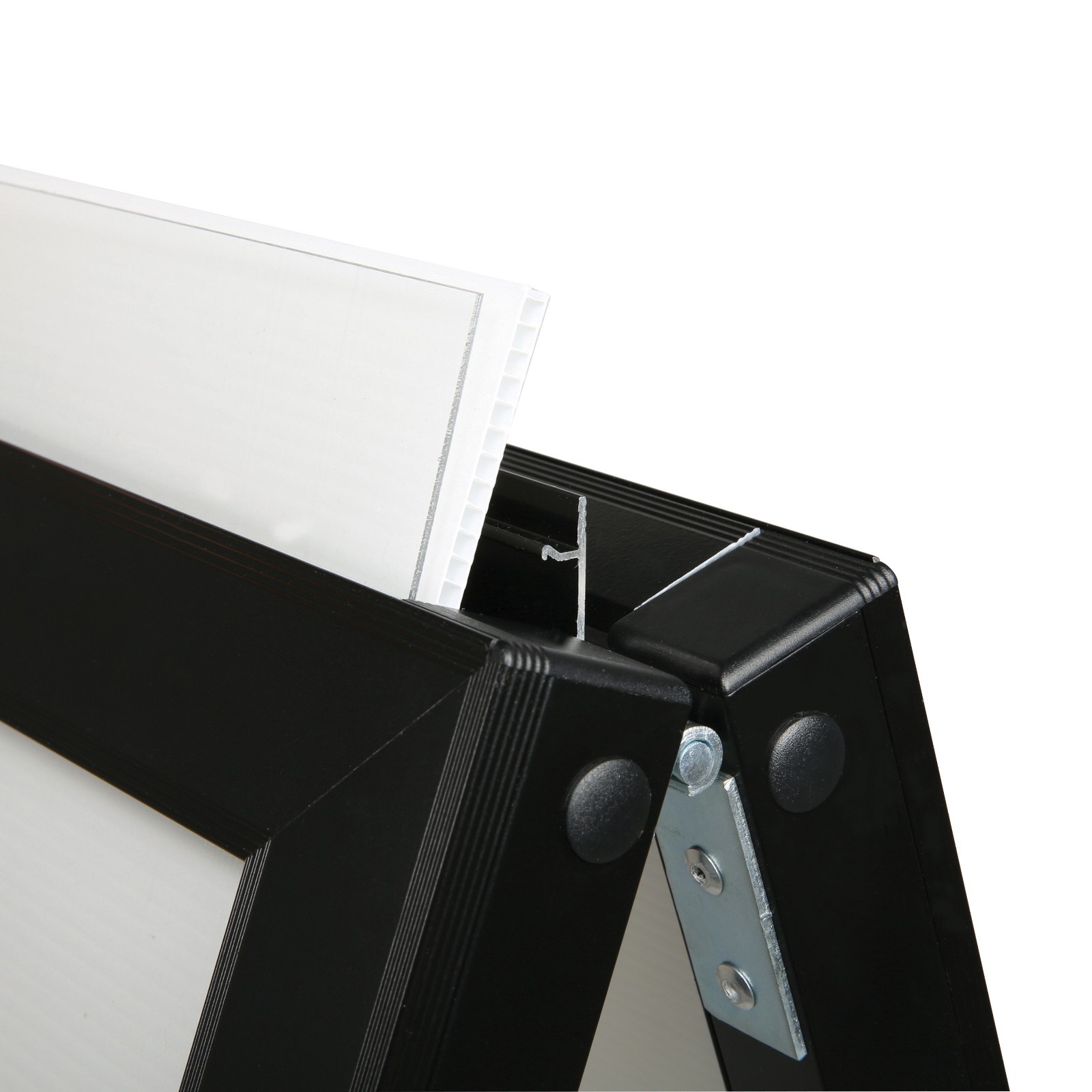 M&T Displays 24×36 Slide-in A Frame Double Sided Poster Display Advertising Menu