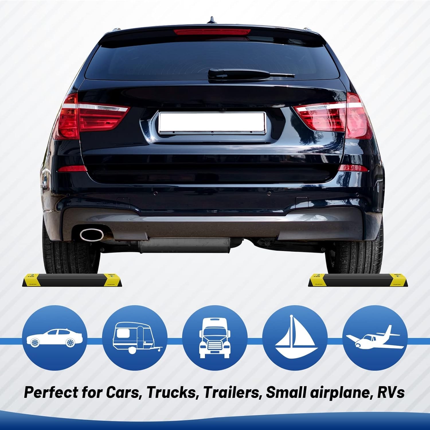ROBLOCK 18 » Heavy Duty Car Stoppers for Garage, Parking Aid Gadgets Protects Ca