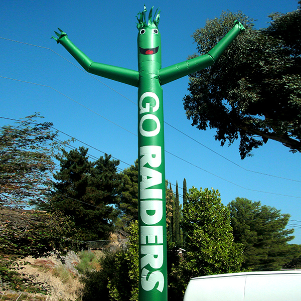 15&prime; Custom Wind Dancer Air Puppet Sky Wavy Man Dancing Inflatable Tube + Blower