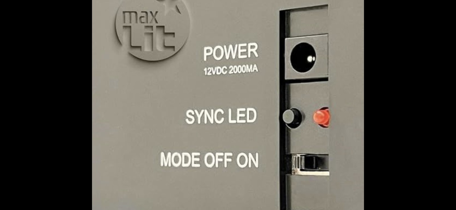 MaxLit LED Lighted Hanging « OPEN » Sign Red/Blue 21×10 Remote Hardware Chain