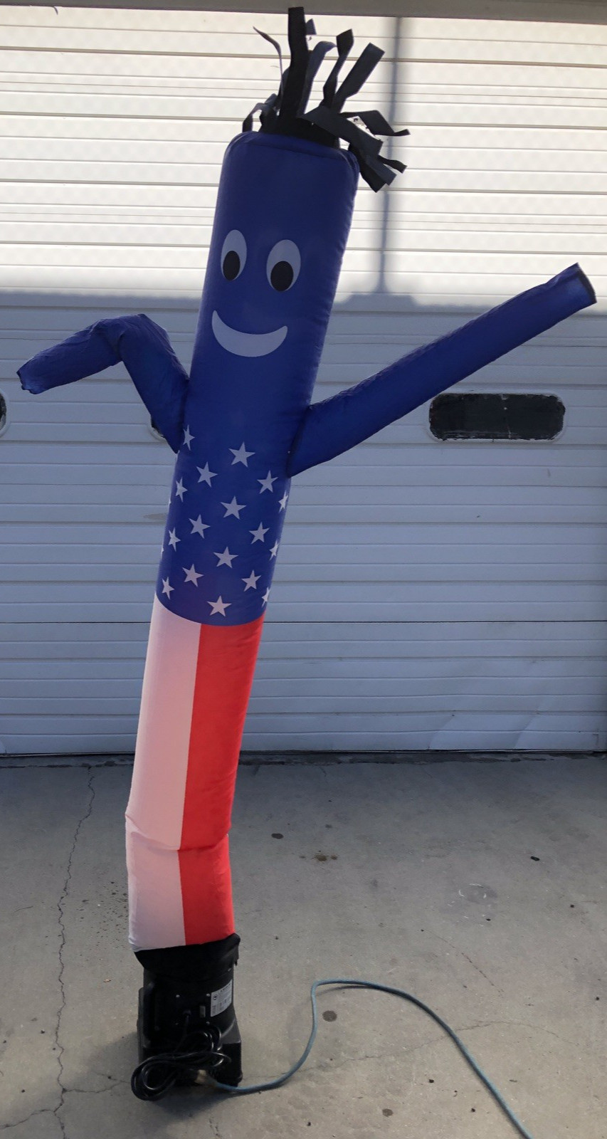 Air Sky Puppet Dancing 1/4HP Blower w/4 Dancer 6&prime; USA/2ea Santa Claws/Ghost