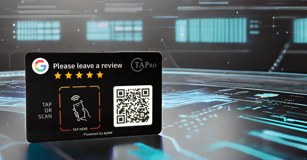 Google Review Tap Card by TAPro – Tap for Instant Reviews – All Phones