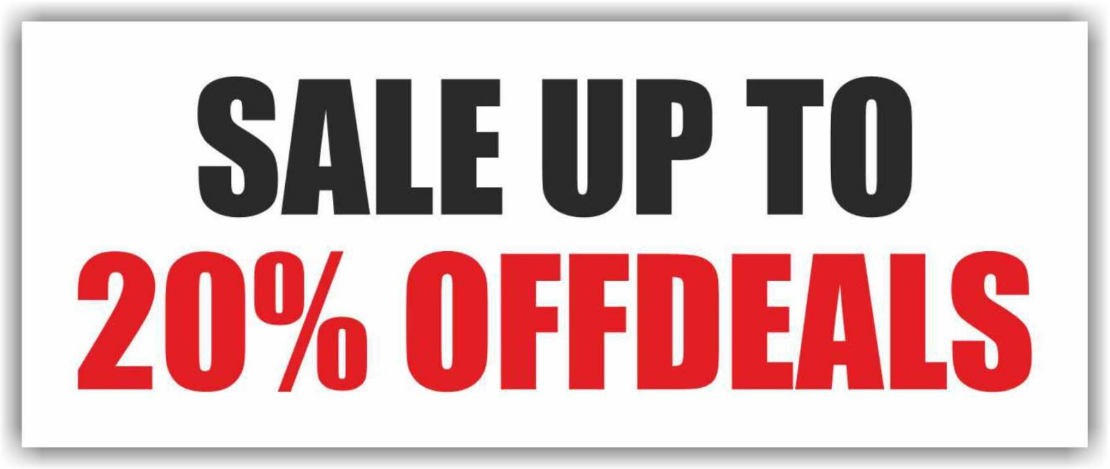 SALE UP 20% OFF DEALS Advertising Banner Vinyl Mesh Sign Flag discount clearance