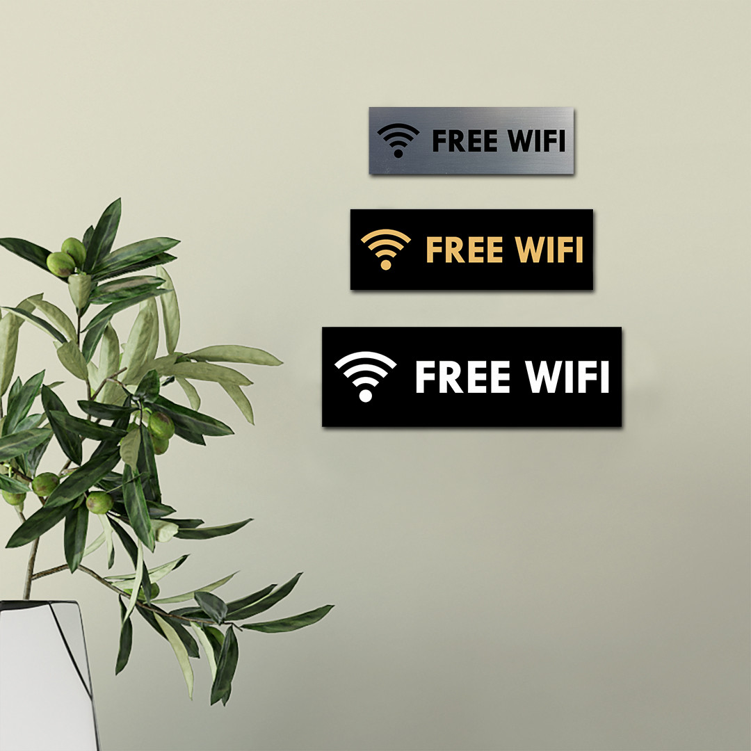 Basic Free Wifi Sign