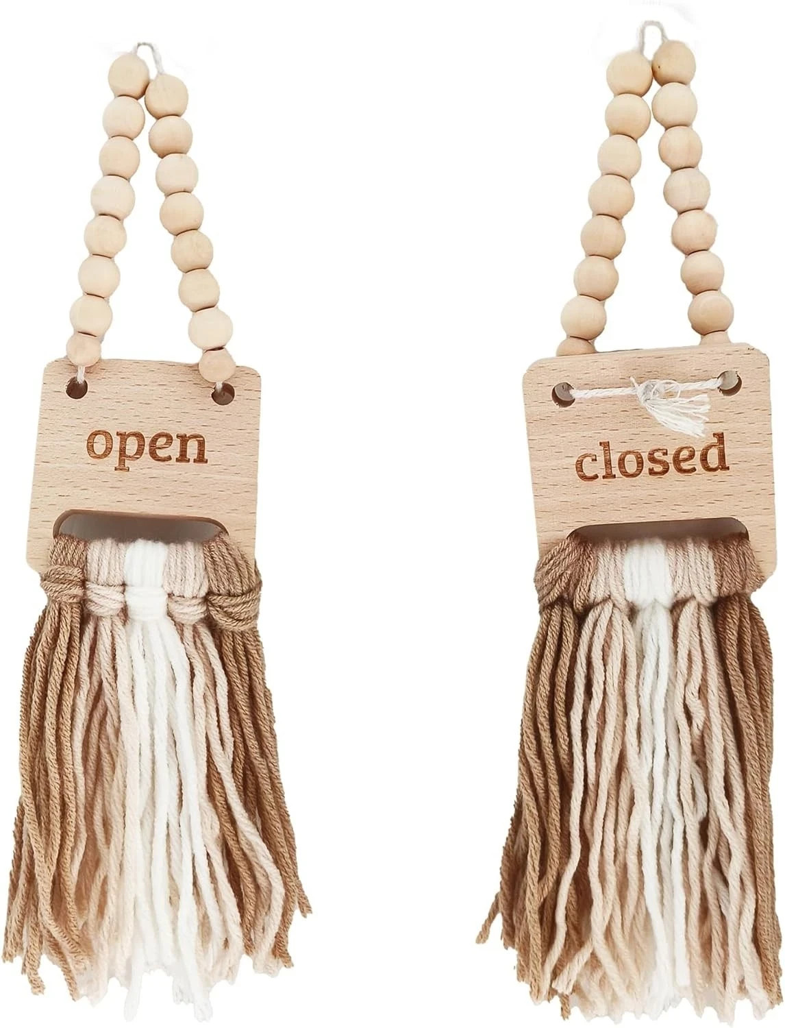 Open Closed sign – Door Hanger Sign for Home, Office, Restroom, Conference Ro…