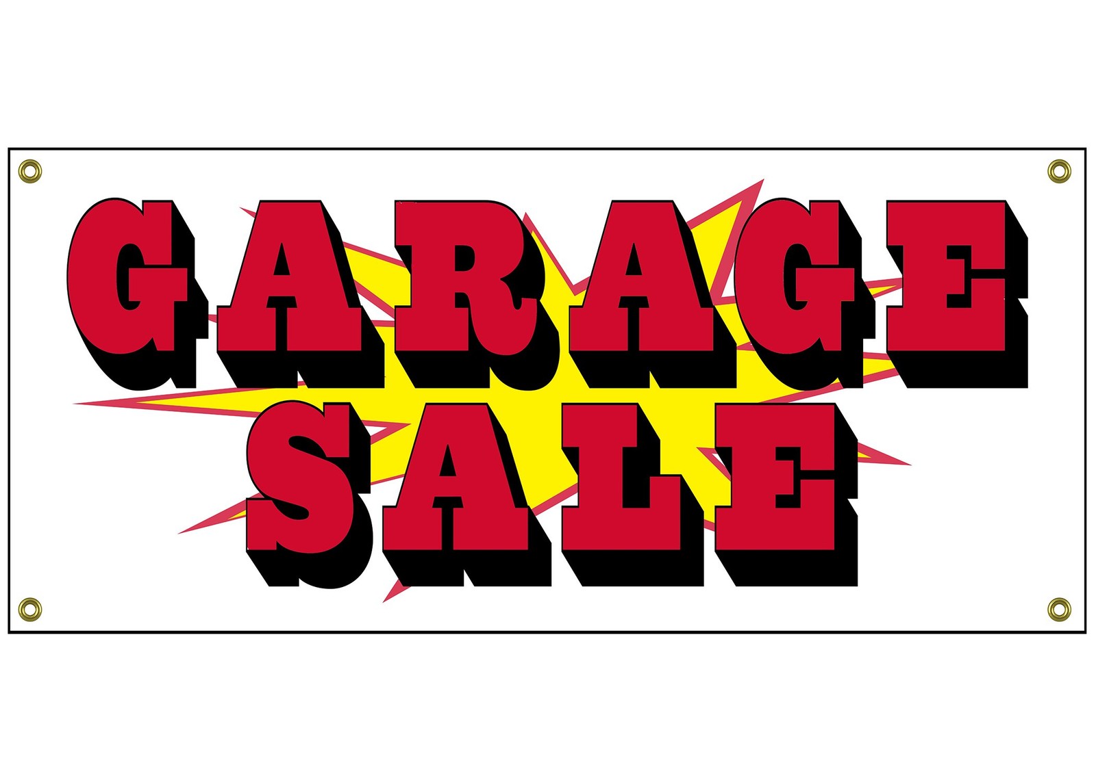Rogue River Tactical Garage Sale Banner Retail Store Home Shop Business Sign …