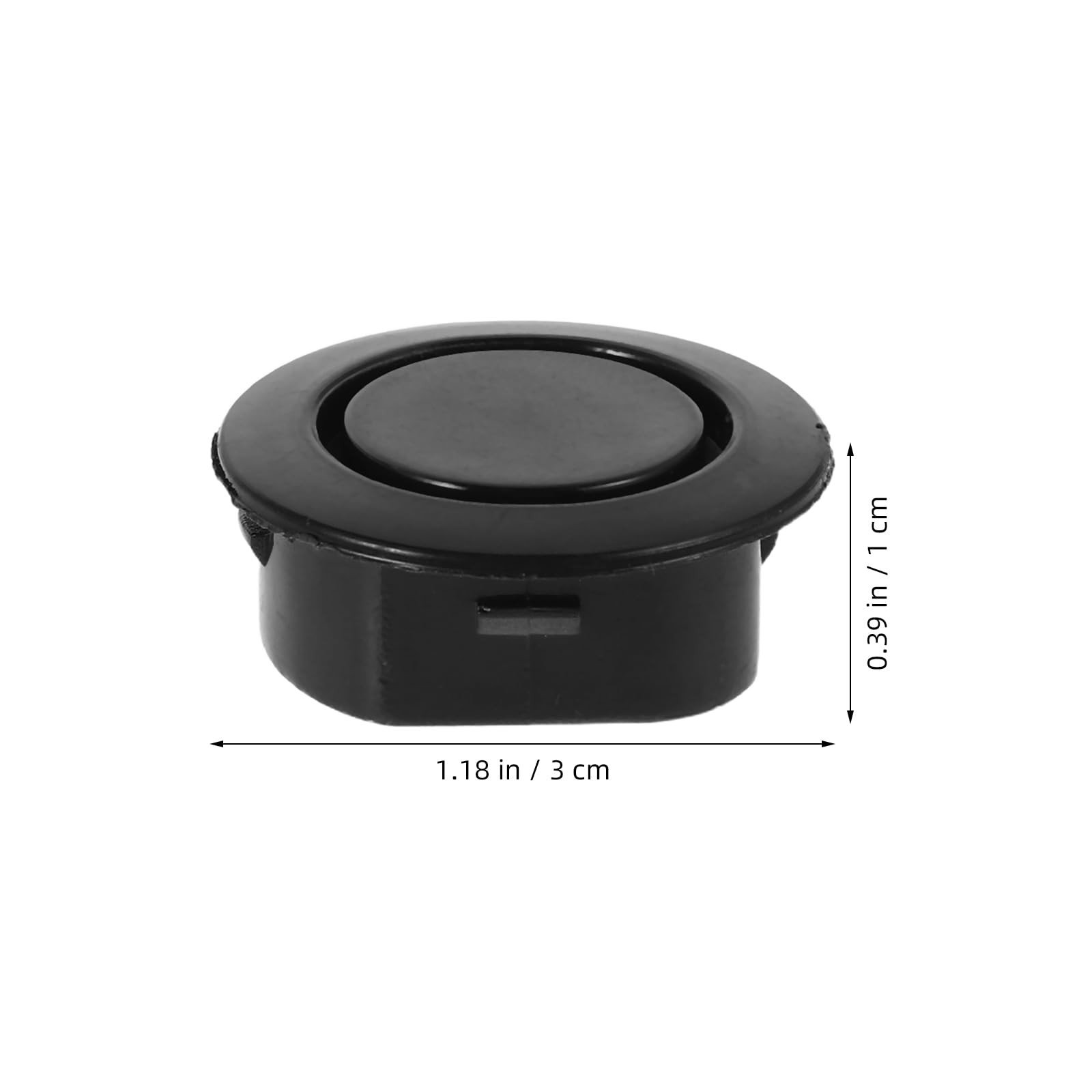 10pcs Bumper Sensor Hole Plugs, Plugs Universal Body Black