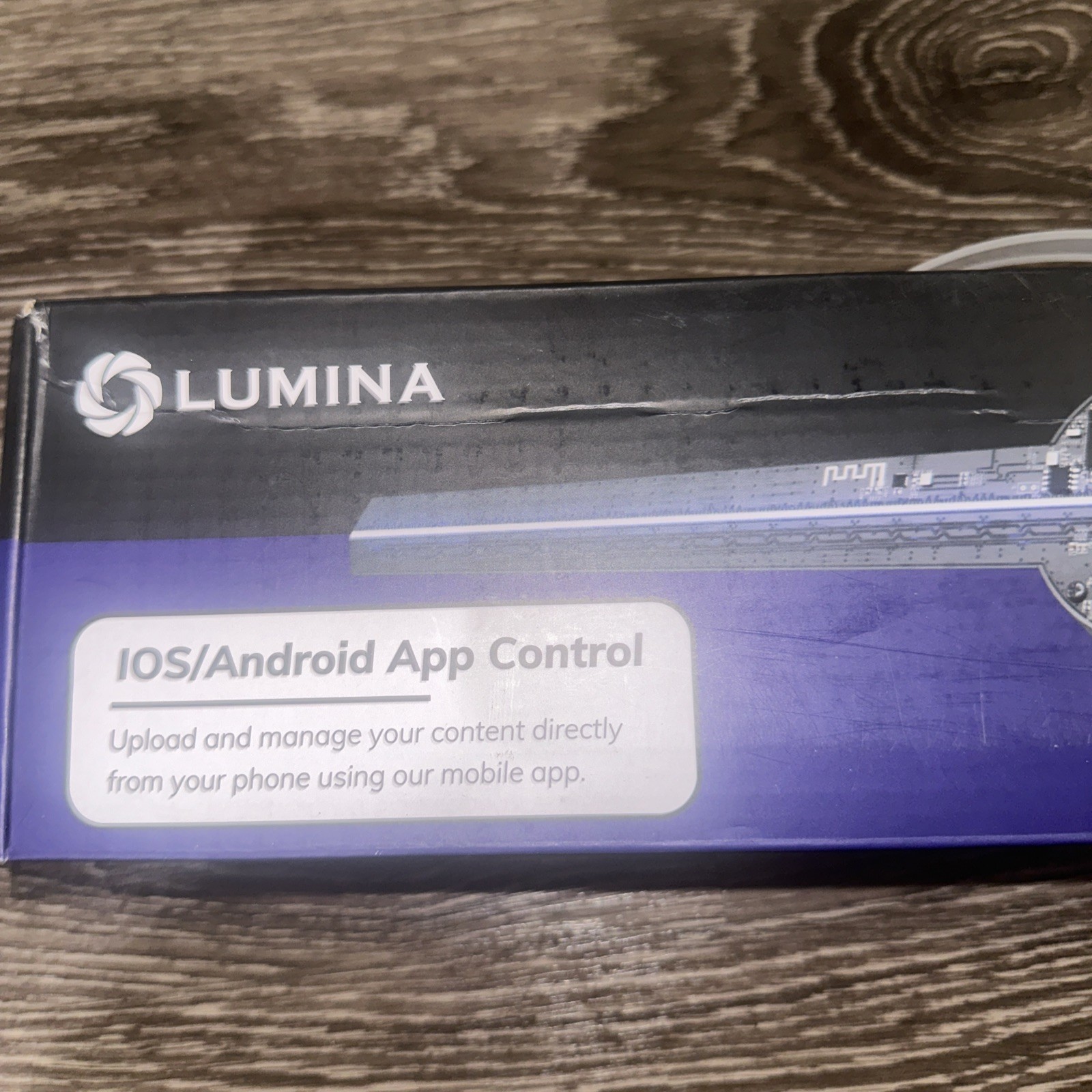 Lumina 3D Holographic Fan LED Advertising Display WiFi App Control New