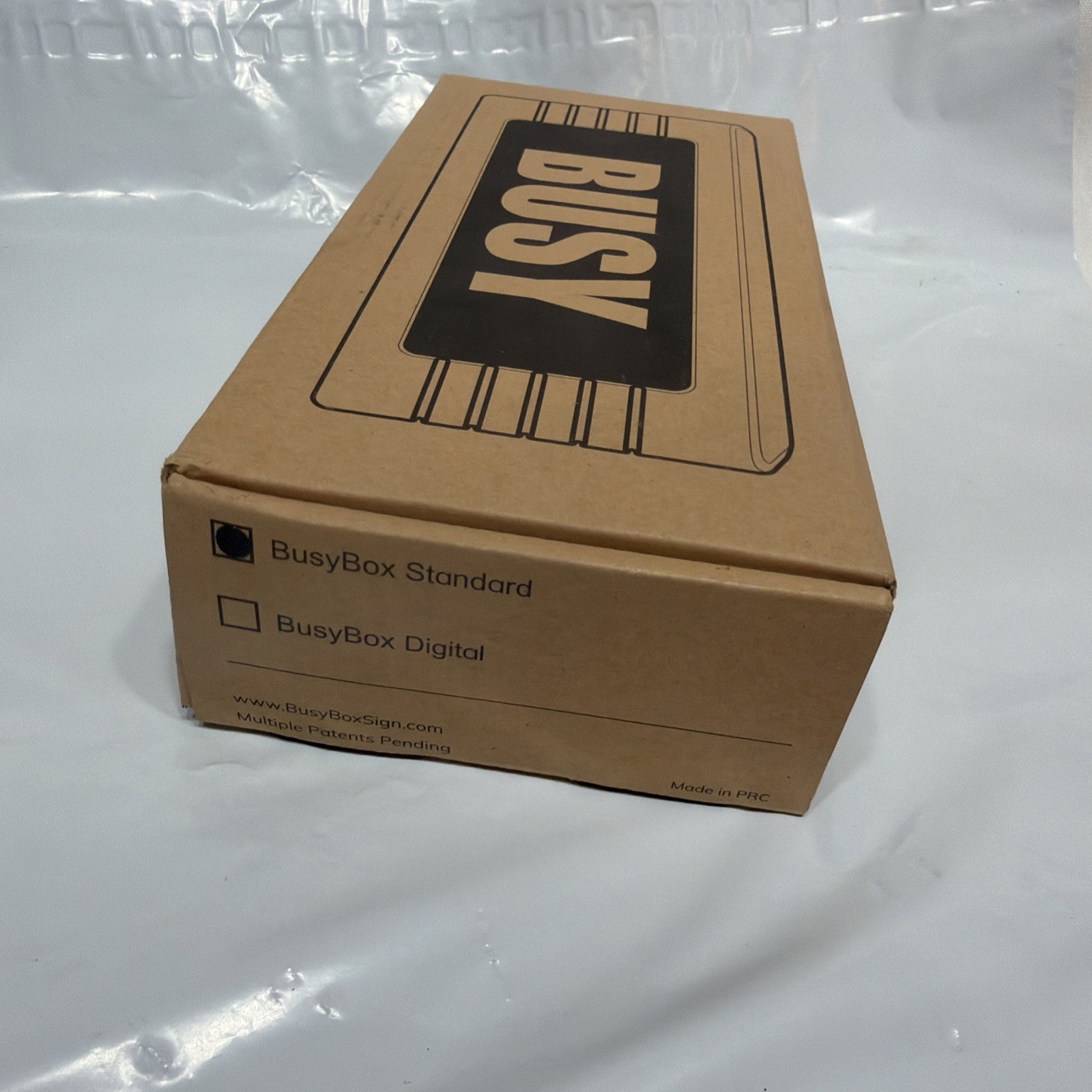 BusyBox S Smart Sign Bluetooth Do Not Disturb LED Sign w/ 6 Messages NEW IN BOX