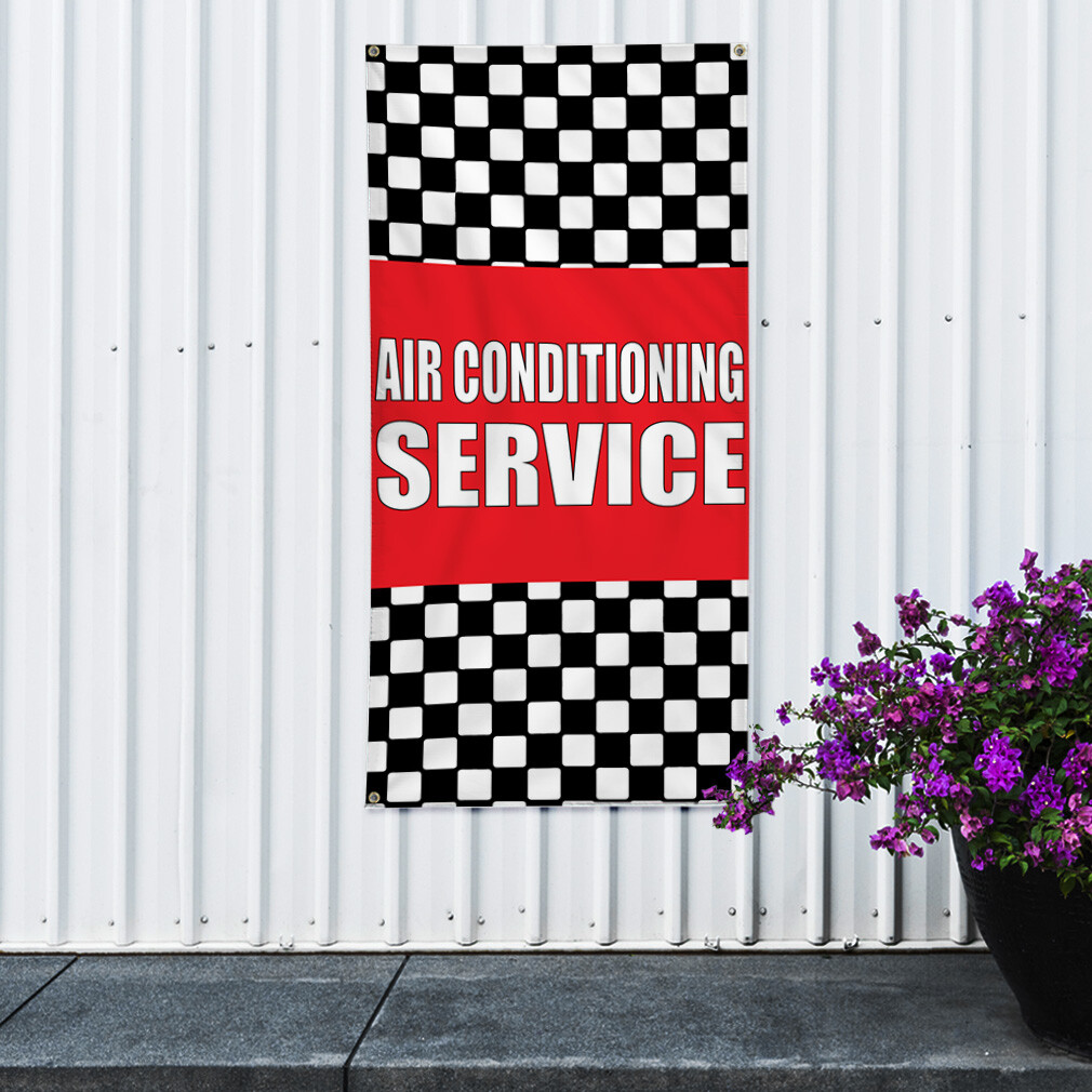 Vertical Vinyl Banner Multiple Sizes Outdoor Weatherproof Industrial Yard Signs