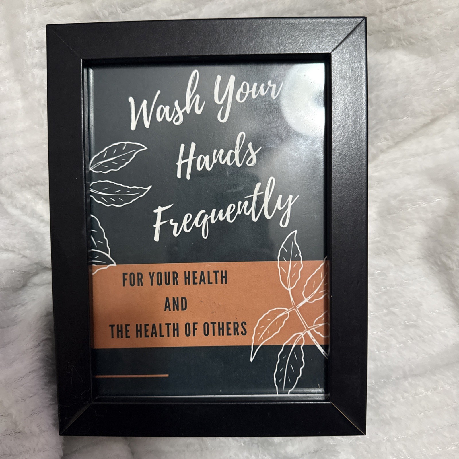 WASH YOUR HANDS FREQUENTLY 5&Prime; X 7&Prime; “bathroom Sign » New Business Sign