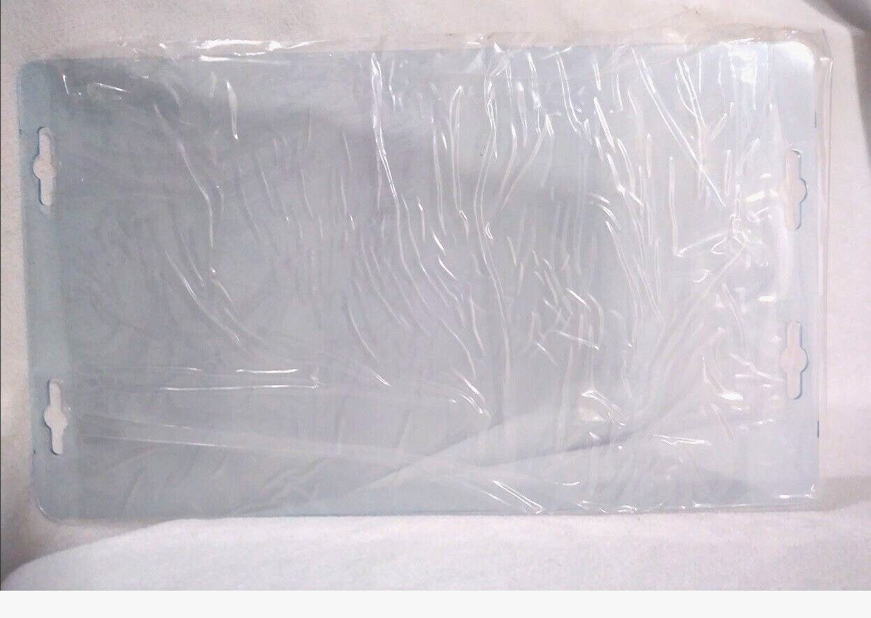 Wall Sign Cover Protector 12&Prime; x 7&Prime; Clear Plastic Thin Vertical or Horizontal Use