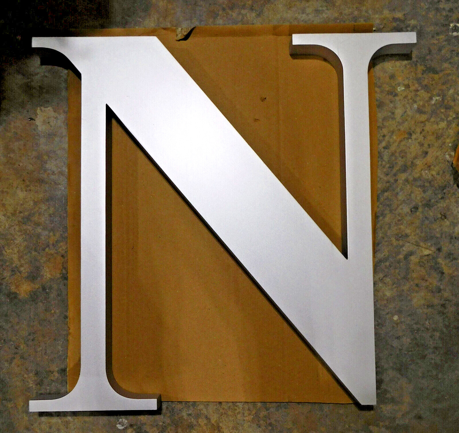 Gemini Inc 24&Prime; inches Cast Aluminum Times Bold Commercial Letters Variations!