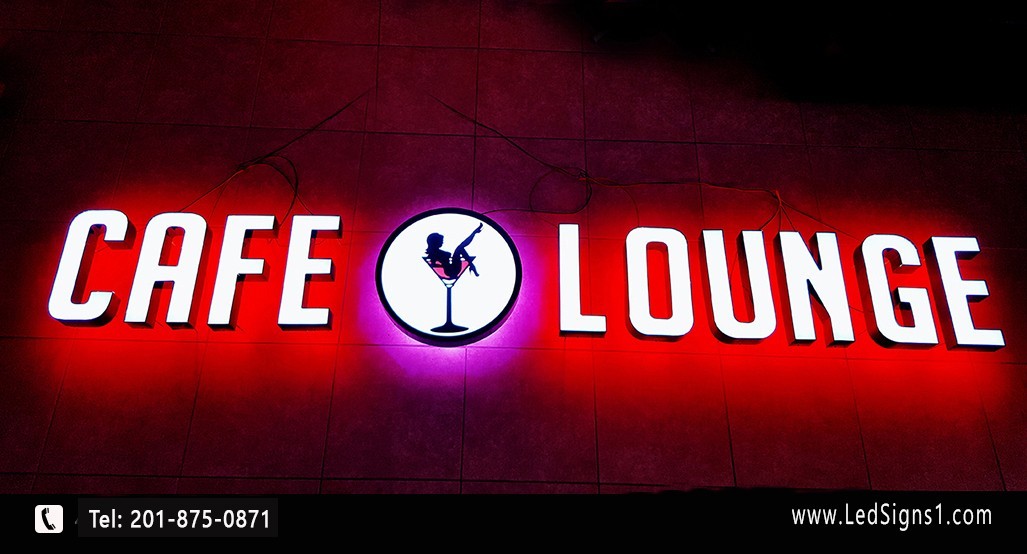 Custom Channel Letters Led Front-Lit and Back-Lit 20 Inches -Read Description