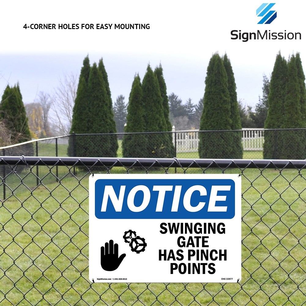 Signmission Osha – Must Remain Unlocked When Your Business Work