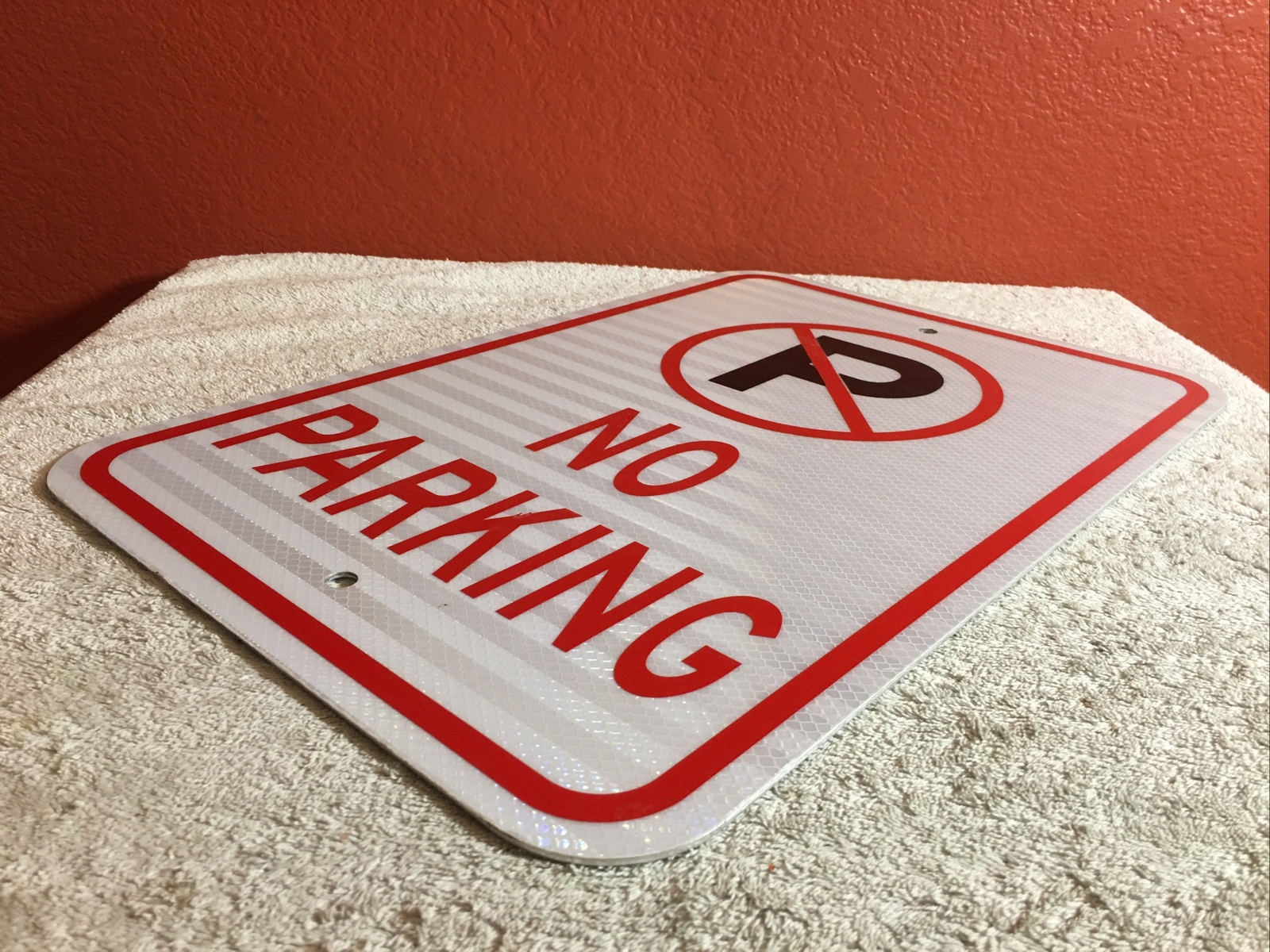 No Parking Sign – Reflective Aluminum – 12” x 18” – Alphabet Signs