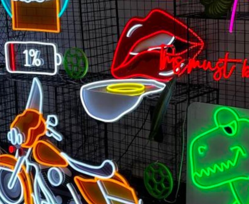 LWA Better together 32 x 12 in. neon LED sign for party decoration hanging