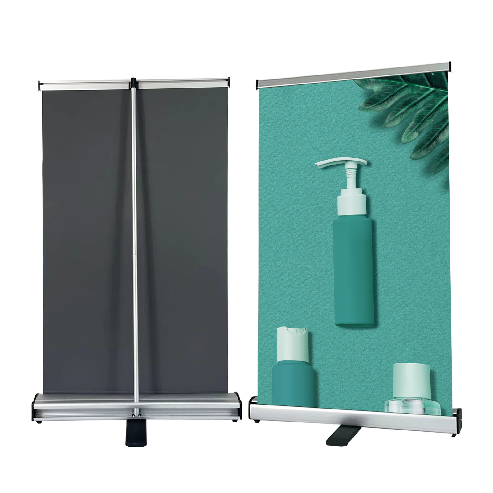 Heavy-Duty Retractable Banner Stand with Padded Canvas Bag ＋Free Printing