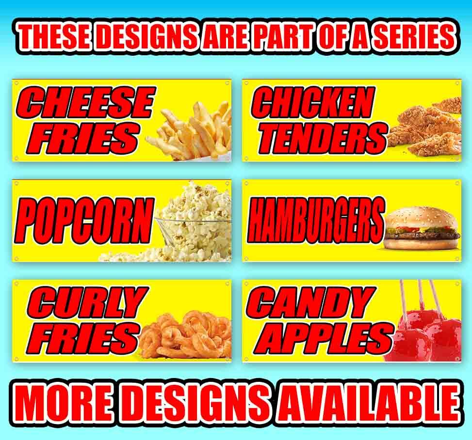 CHICKEN TENDERS Advertising Vinyl Banner Flag Sign Many Sizes Available USA