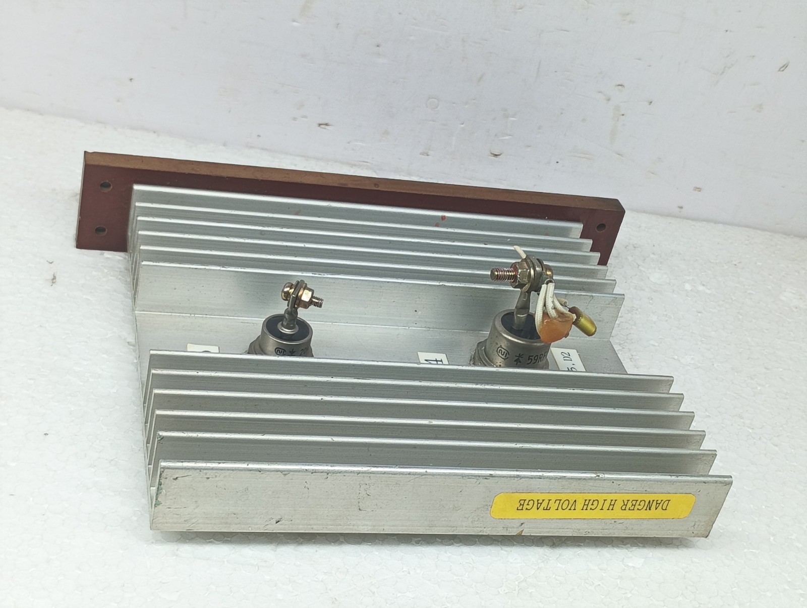 R2,C5,D2 Danger High Voltage