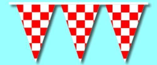 High Quality Checkered Race Track Starter Pennants | Weather Resistant | Sturdy