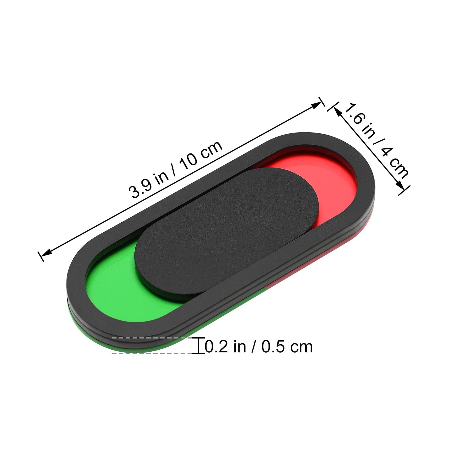 12 Pack Magnetic Privacy Sign for Office Door, Blank Red Green Slider Indicat…