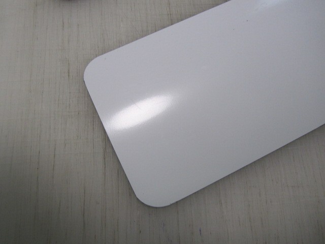 Blank Pair of WHITE Vehicle Magnetics 3&Prime;x24&Prime; Sign for Car Truck Van SUV