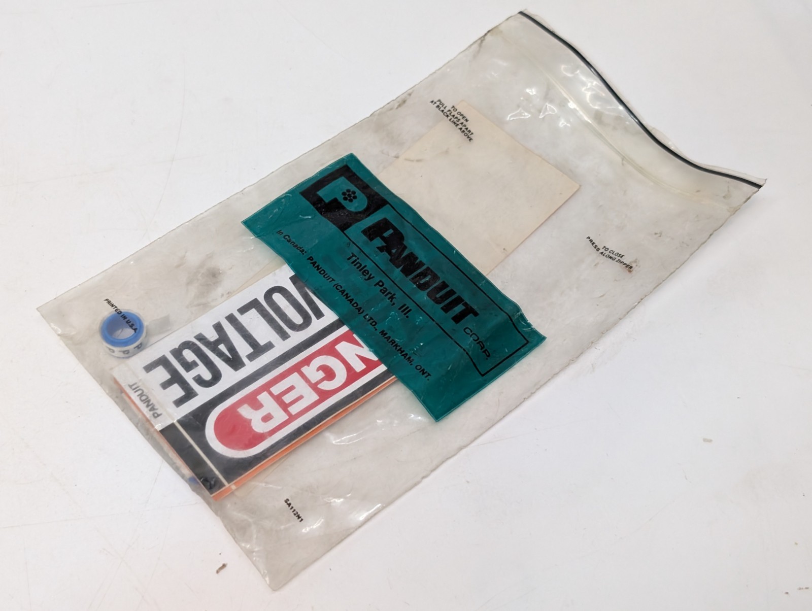 Lot of Assorted Commercial Signs & Labels – Alphabet, Numerical, Safety & More